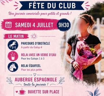 Fête du Club aux Écuries du Garrigal